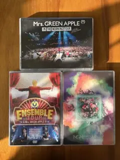 【中古品】Mrs. GREEN APPLE ライブ DVD 3枚セット