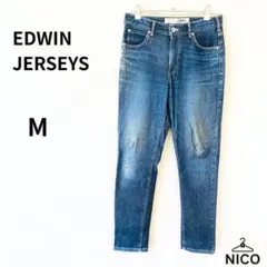 訳あり　EDWIN JERSEYS デニムパンツ M テーパード ストレッチ