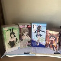 ラウンドワン 限定デート・アライブ時崎狂三・宇崎月・甘神夜重時崎狂三バニーセット