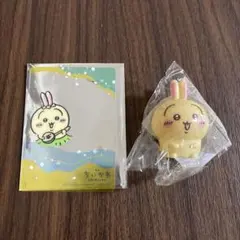 新品★ちいかわ クレーンゲーム プライズ 特典 クリアカード　うさぎ おまけ付き