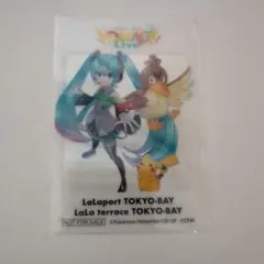 ポケモン 初音ミク ポケミクライブ ららぽーと 特典 クリアカード