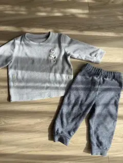 ユニクロ　ベビー　フリースパジャマ　スヌーピー 80