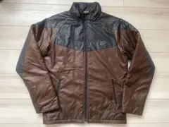Nike ジャンパー 中綿ジャケット　ブラウン/ブラック Lサイズ