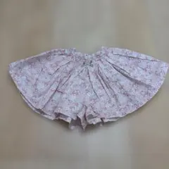 女の子　マイメロディ 花柄 フリルショートパンツ　プティマイン　保育園着