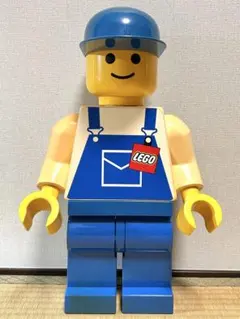 レア商品】LEGO正規品 レゴ ジャンボフィグ エンジニア ブルー - メルカリ