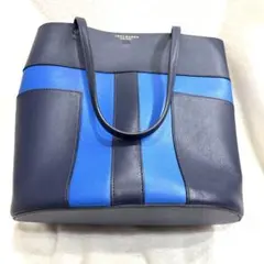 トリーバーチ　Tory Burch ネイビー　ブルー トートバッグ　A4可