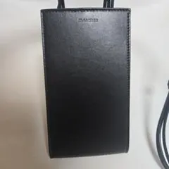 美品！JIL SANDER ショルダーバッグ ブラックのサムネイル