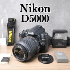 Nikon D5000◇ショット数少なめ◇一眼レフカメラ◇すぐ使える◇手ぶれ