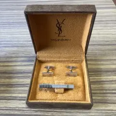 YSL イヴ・サンローラン　カフス、タイピンセット