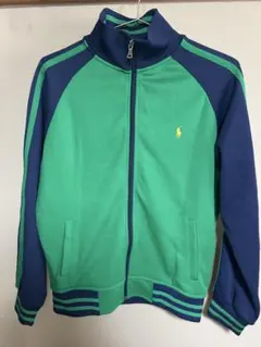 Polo by Ralph Lauren トラックジャケット S 緑・紺　90s
