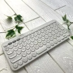 ロジクール ワイヤレス キーボード Bluetooth 白 K380