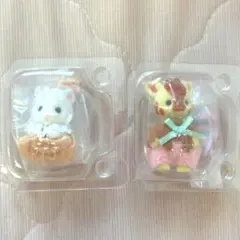 シルバニアファミリー キラキラくじ G賞 キリン ユキヒョウ