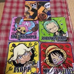 ワンピース キャラクターハンカチ6枚セット