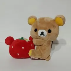 リラックマキャラバン限定 あつめてぬいぐるみ リラックマいちご