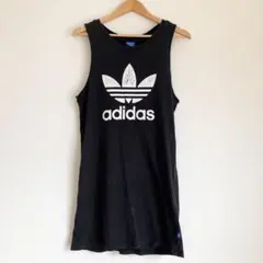 【adidas】 黒 タンクトップのサムネイル