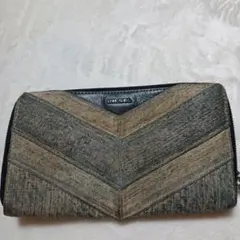 DIESEL　長財布　ディーゼル　財布　デニム