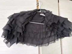 Spick and spanブラック フリルボレロ　サイズ36