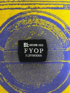 B’z LIVE-GYM2025 FYOP リストバンド福岡　中古品