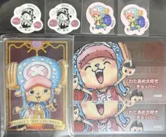ワンピース ONEPIECE チョッパー ステータスカード カード シール