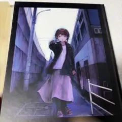 popman3580 アクリル額装入り複製原画 直筆サイン入り - メルカリ