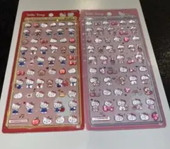 サンリオ　ボンボンドロップシールmini ハローキティ 2枚セット