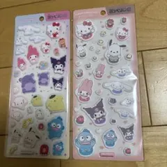 【正規品】　 ぷっくりシール サンリオキャラクターズ シナモロール キティ