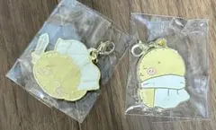ちいかわ　メタルチャーム　ラッコ　2点