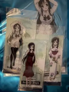 SchoolDays 桂言葉　抽選会　特大アクリルスタンド SchoolDays 桂言葉 抽選会 非売品 特大アクリルスタンド - メルカリ