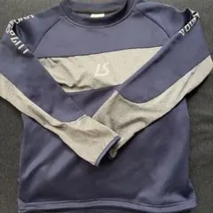 LS ネイビー グレー ジャージ 上下セット　140