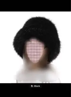 ジャミロクワイみたいな帽子　ブラック　モコふわver.up版ハット新品