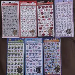 ディズニー ボンボンドロップ シール ７種