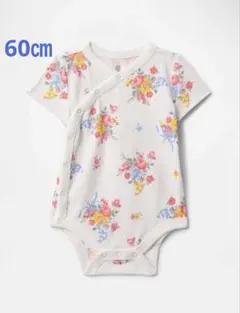 『新品』babyGap 前開き半袖ボディ 60㎝