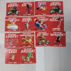 ONE PIECE menu コラボ ステッカー