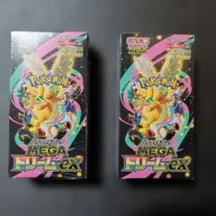 ポケモンカードゲーム MEGA ドリームEX 2BOXシュリンク付き
