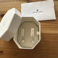 スワロフスキー ドロップピアス