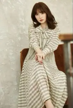 Her lip to Lea Fleur Ruffled Dress ワンピース - メルカリ
