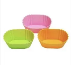 カラフルシリコンおかずカップ