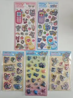 ANGELBLUE シール エンジェルブルー 平成はっぴーフォン ぷっくりシール
