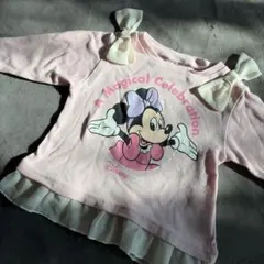 ミニーちゃん　90cm ロンT 長袖　春