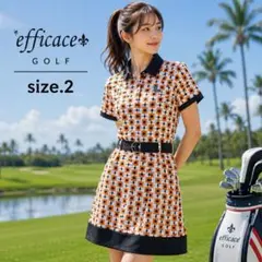 26美品　efficace GOLF ワンピースのサムネイル