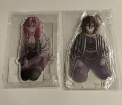 鬼滅の刃　柱稽古編　ＫＶ　アクリルスタンド　甘露寺蜜璃　伊黒小芭内