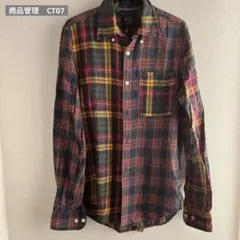 TOMMY HILFIGER マルチカラー チェックシャツ XS