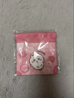 ちいかわ 巾着袋 ピンク 新品・未使用　くら寿司