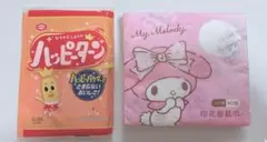 ハッピーターン&マイメロ　ポケットティッシュ 新品のサムネイル