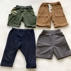 80センチ半ズボン3枚＋90センチおまけ