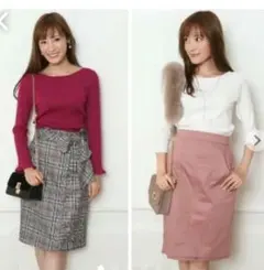 Apwizer riche リバーシブルスカート