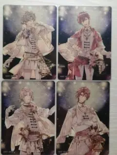 亥清悠　狗丸トウマ　棗巳波　御堂虎於　ŹOOĻ　アイナナ　クリアカード　セット