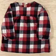 無印良品　女の子　ワンピース　チュニック　90cm 綿100