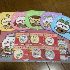 ちいかわ セブンイレブン オリジナル 缶ミラー全6種 ジッパーパック全5種