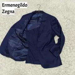 Savile Row zegna チェック柄テーラードジャケット